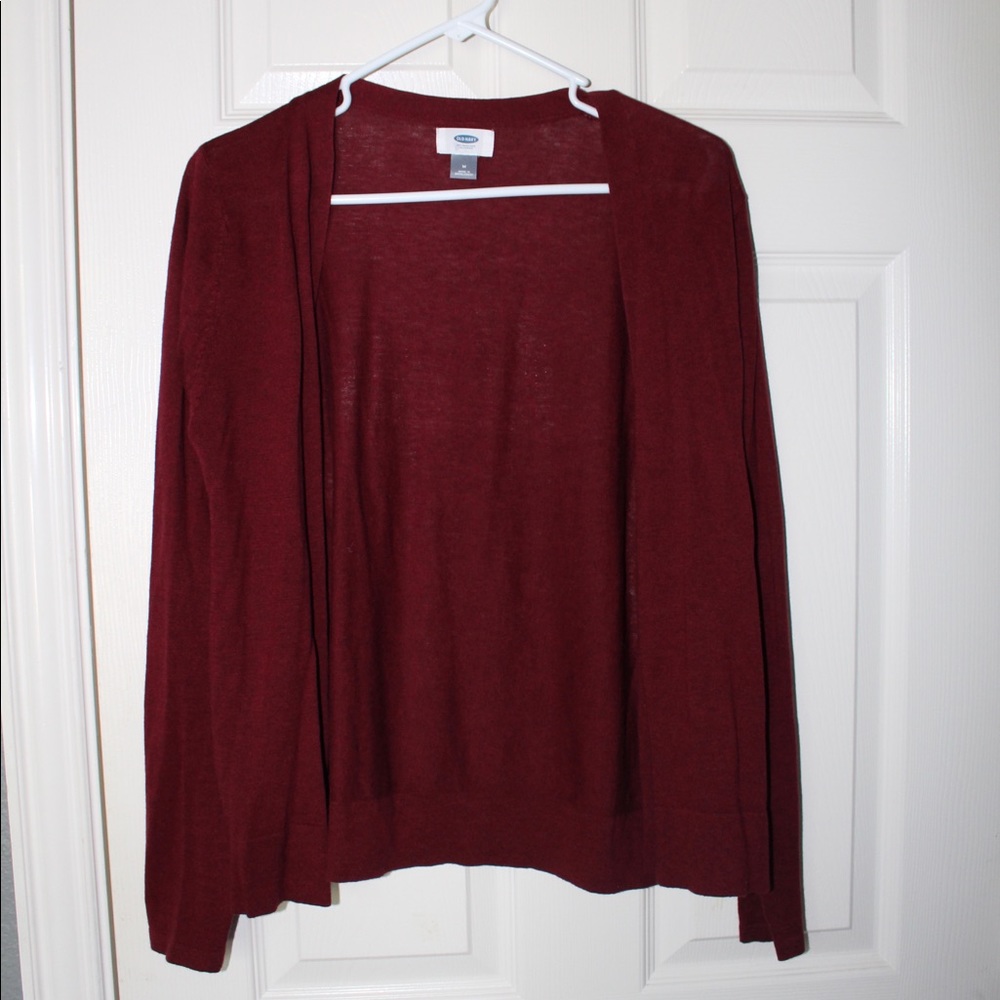 MARRON LONG SLEEVE CARDIGAN